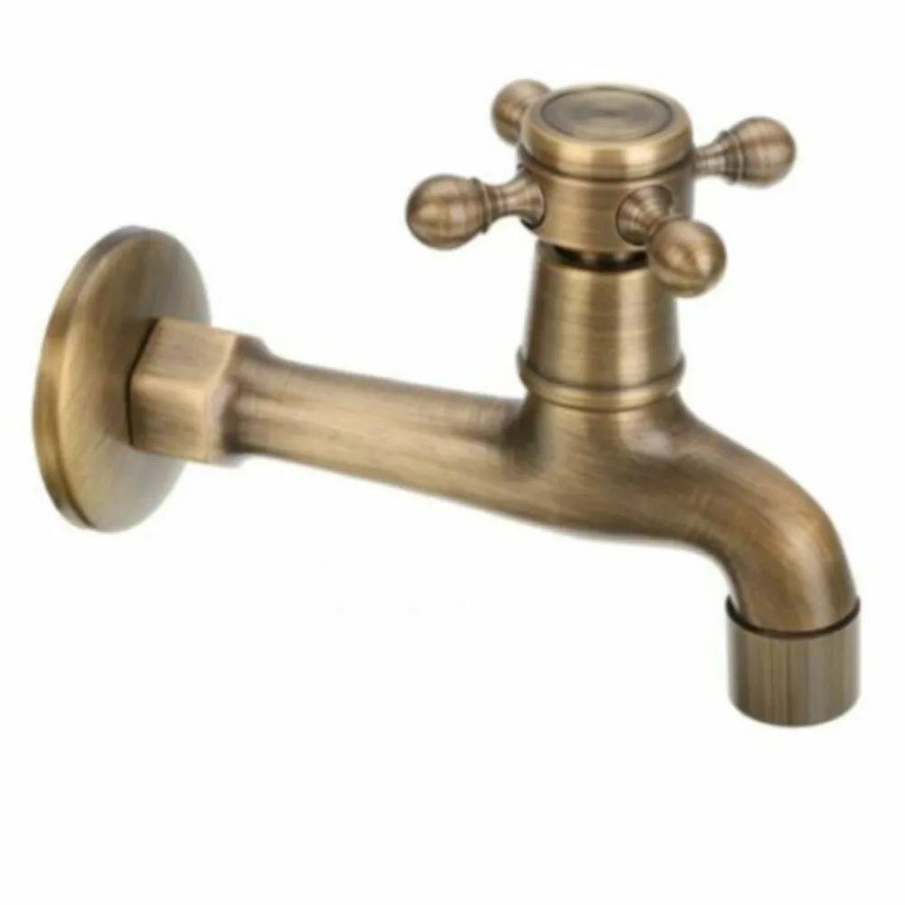 Wall Mounted Faucet Brass Retro Faucet Decorative Outdoor Garden Faucet Washing Machine Mop Luxury Antique Faucet Single Faucet
Wall Mounted Faucet Brass Retro Faucet Decorative Outdoor Garden Faucet Washing Machine Mop Luxury Antique Faucet Single Faucet