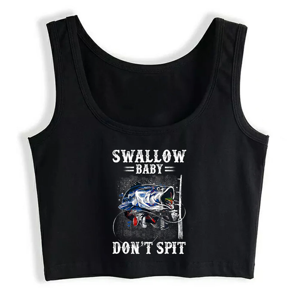 Crop Top Women Fishing Swallow Baby Dont Spit Harajuku Emo Aesthetic Grunge Tank Top Female Clothes
Crop Top Women Fishing Swallow Baby Dont Spit Harajuku Emo Aesthetic Grunge Tank Top Female Clothes