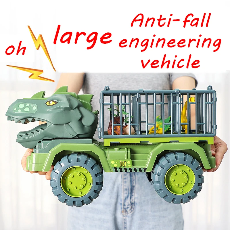 Large Car Toy Dinosaurs Transport Car Carrier Truck Toy Indominus Rex Jurassic World Plastic Dinosaur Toy Christmas Gift For Kid
Large Car Toy Dinosaurs Transport Car Carrier Truck Toy Indominus Rex Jurassic World Plastic Dinosaur Toy Christmas Gift For Kid