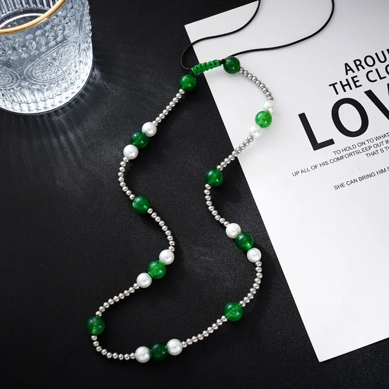 2021 New Stainless Steel Natural Stone Necklace. Titanium Steel Jewelry Chain Necklace for Men and Women
2021 New Stainless Steel Natural Stone Necklace. Titanium Steel Jewelry Chain Necklace for Men and Women