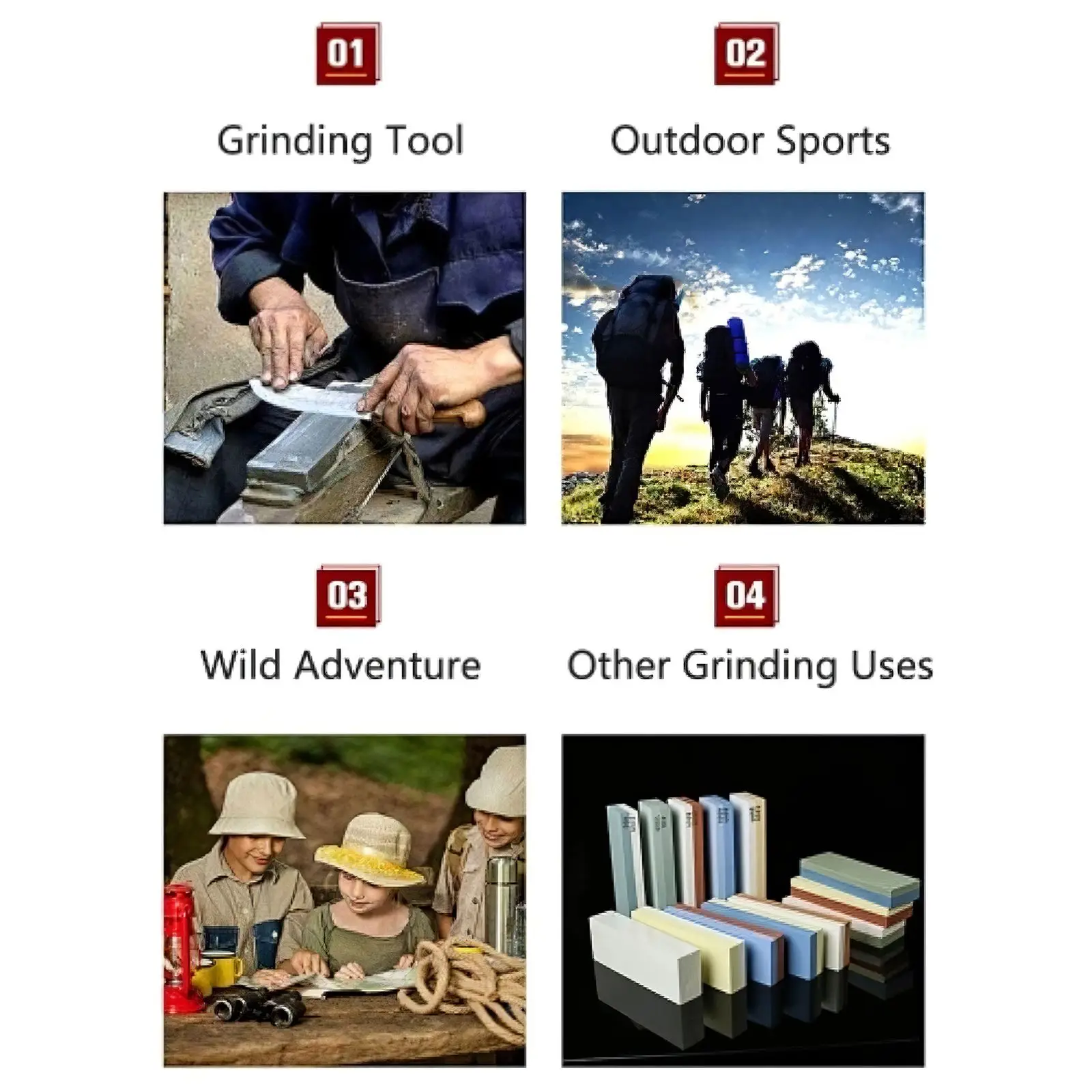 400/1000 Grit Knife Whetstone Fast Sharpening Whetstone Kit Kitchen Knife Sharpener with Bracket Base Correction Stone Auxiliary 
400/1000 Grit Knife Whetstone Fast Sharpening Whetstone Kit Kitchen Knife Sharpener with Bracket Base Correction Stone Auxiliary