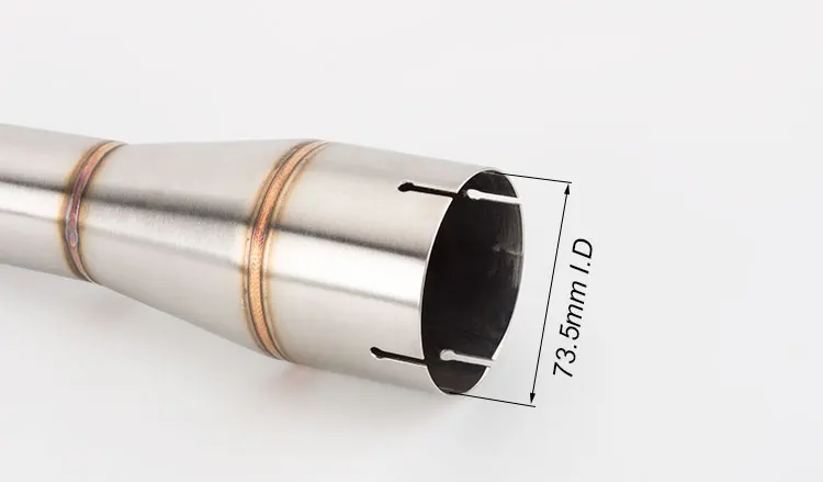 Motorcycle Modified Midpiece Connection Tube Z900 to Back Pressure Drum Midpiece Z900 2017-2019 Z900 Exhaust 2017-2020
Motorcycle Modified Midpiece Connection Tube Z900 to Back Pressure Drum Midpiece Z900 2017-2019 Z900 Exhaust 2017-2020