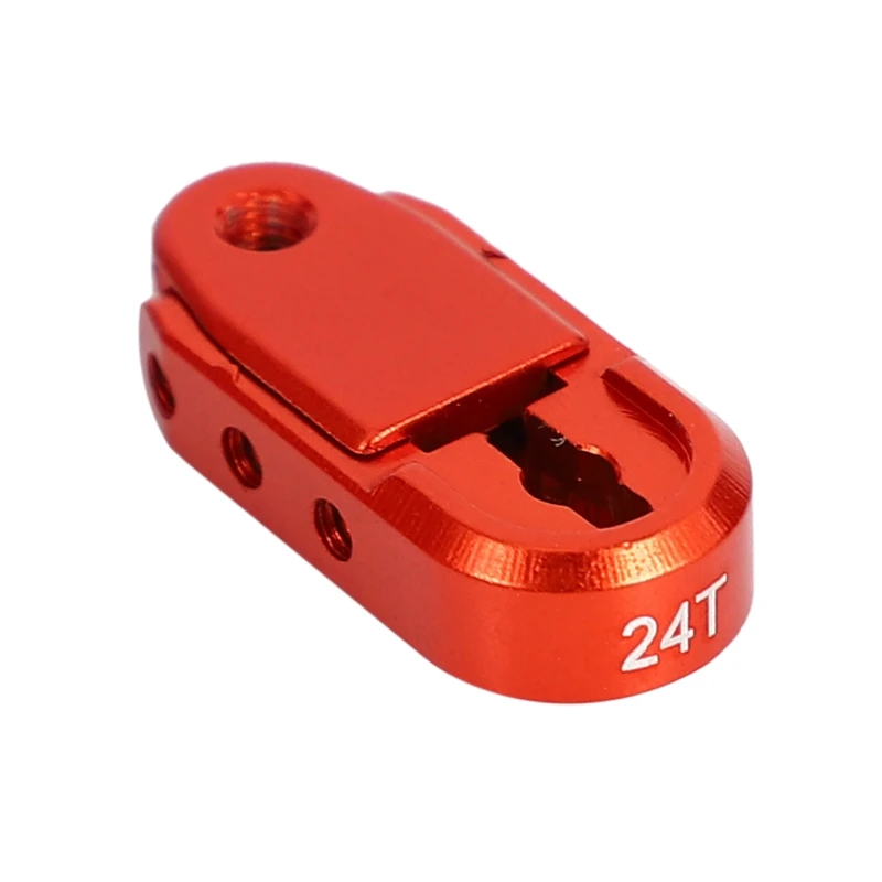 Adjustable Length 16-21MM 24T Alloy Servo Arm for 1/8 1/10 RC Climbing Vehicle Measurement Tool 
Adjustable Length 16-21MM 24T Alloy Servo Arm for 1/8 1/10 RC Climbing Vehicle Measurement Tool