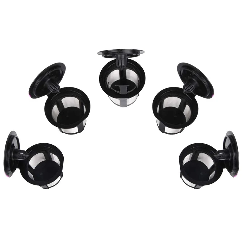 Reusable Compatible for K Cup Keurig 2.0 and 1.0 and MINI PLUS Series Machines,Stainless Steel Filter (Pack of 5)
Reusable Compatible for K Cup Keurig 2.0 and 1.0 and MINI PLUS Series Machines,Stainless Steel Filter (Pack of 5)