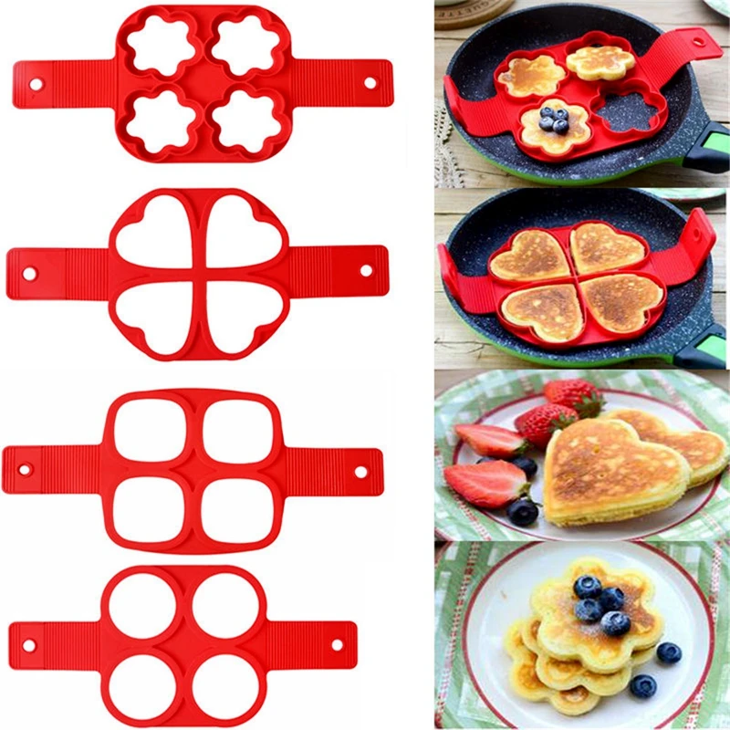 Fried Egg Mold Pancake Maker Nonstick Cooking Tool Round Heart Pancake Maker Egg Cooker Egg Omelette Mold Kitchen Gadgets 2020
Fried Egg Mold Pancake Maker Nonstick Cooking Tool Round Heart Pancake Maker Egg Cooker Egg Omelette Mold Kitchen Gadgets 2020