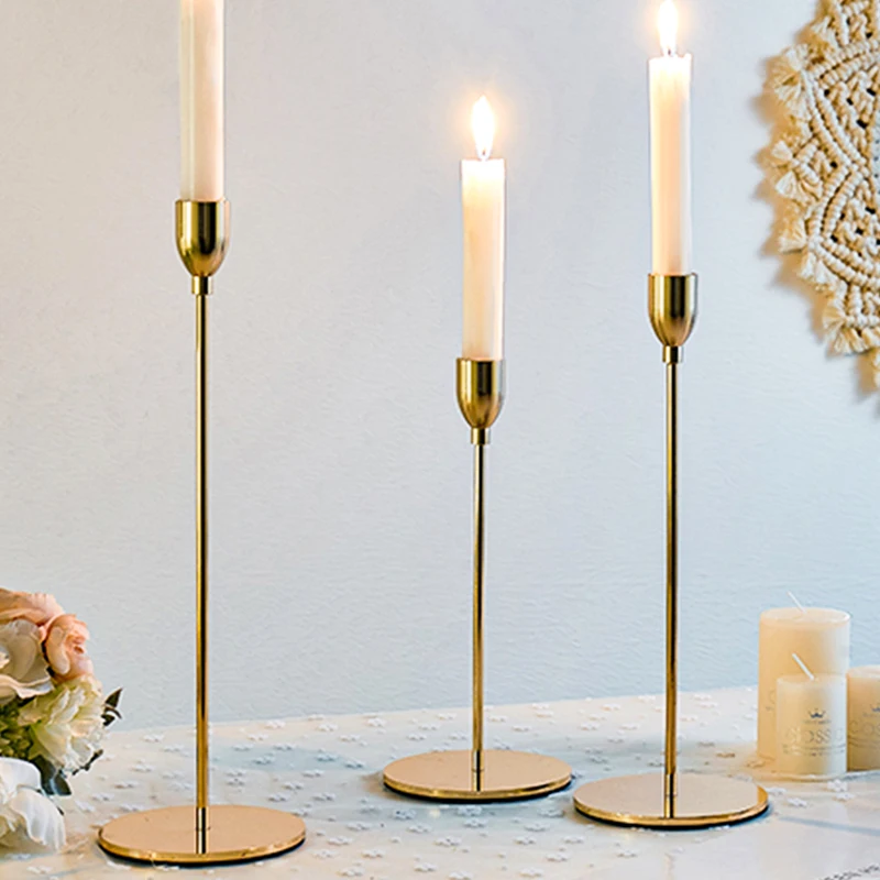 3Pcs Metal Candle Holders Nordic Candlestick Golden Wedding Candle Stand Bar Party Living Room Table Candelabra Home Decoration
3Pcs Metal Candle Holders Nordic Candlestick Golden Wedding Candle Stand Bar Party Living Room Table Candelabra Home Decoration
