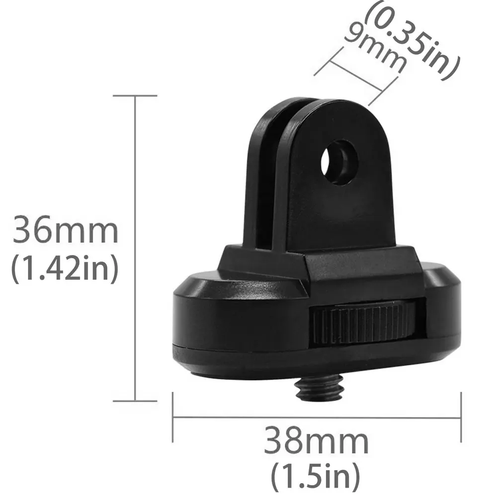 Aluminum Alloy 1/4 inch Mini Tripod Adapter Mount for GoPro Hero 9 8 7 6 5 4 Black Sjcam M10 Xiaomi Yi 4K Eken Go Pro Accessory
Aluminum Alloy 1/4 inch Mini Tripod Adapter Mount for GoPro Hero 9 8 7 6 5 4 Black Sjcam M10 Xiaomi Yi 4K Eken Go Pro Accessory