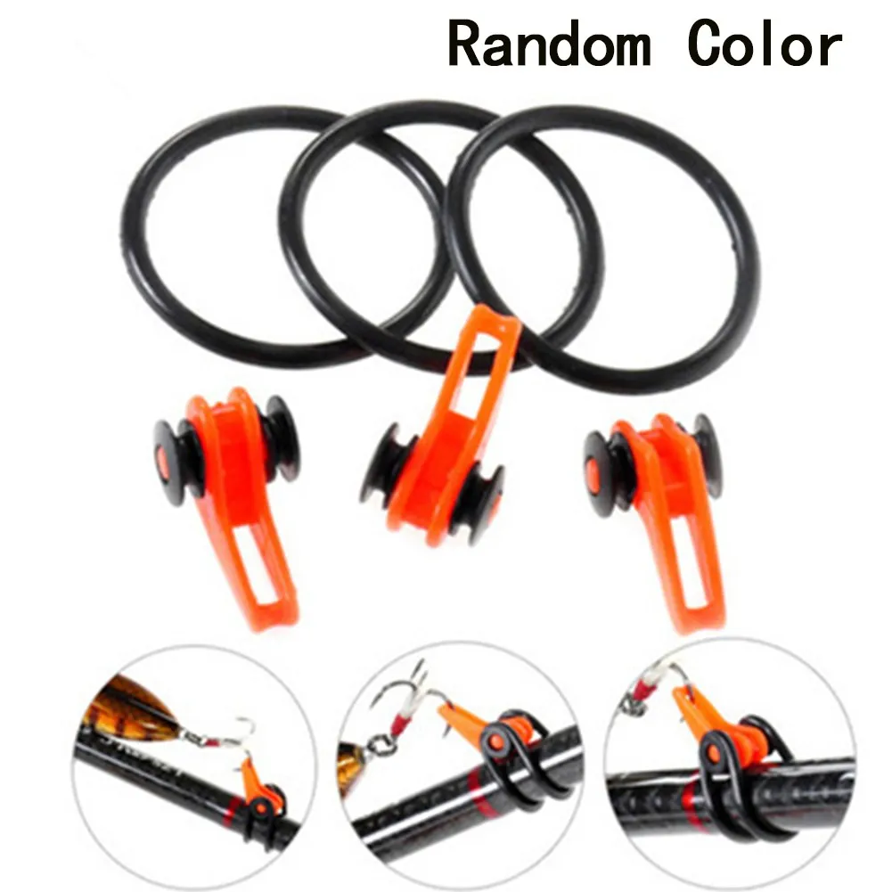 10Pcs/Bag Fishing Hook Keeper For Rod Pole Fishing Lures Bait Safety Holder Tool With Two Rubber Ring Chub Carp Easy-Fishing
10Pcs/Bag Fishing Hook Keeper For Rod Pole Fishing Lures Bait Safety Holder Tool With Two Rubber Ring Chub Carp Easy-Fishing