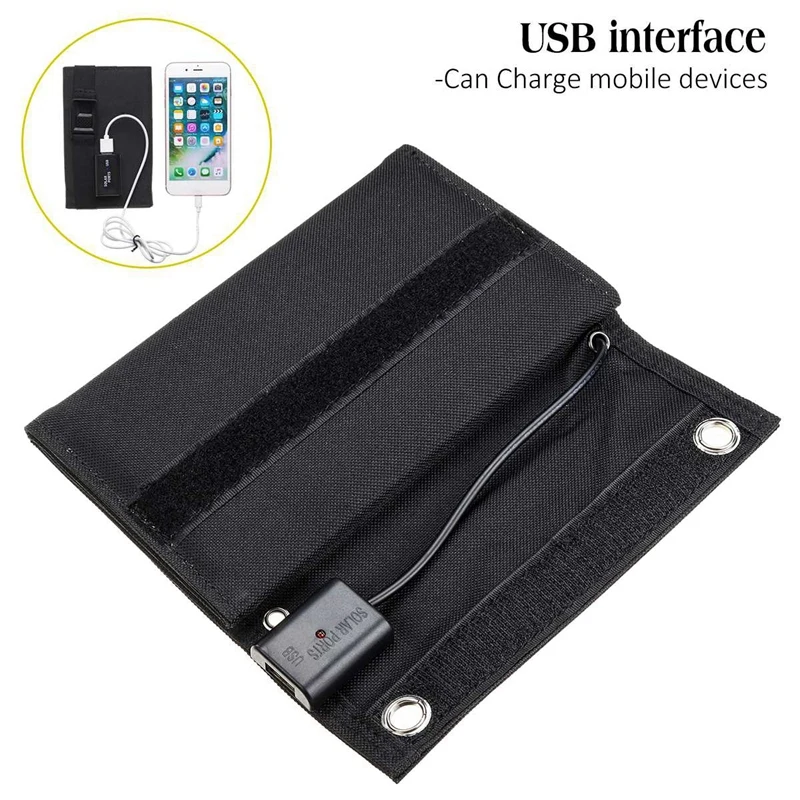 15W Solar Panels Folding Sun Power Solar Cells Charger 5V 2A USB Output Devices Portable for Outdoor Camping Car
15W Solar Panels Folding Sun Power Solar Cells Charger 5V 2A USB Output Devices Portable for Outdoor Camping Car
