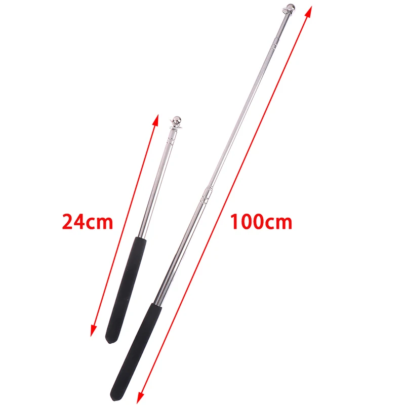 1pcs Black Stretchable Pointer touch whiteboard pen felt head stainless steel telescopic rod teacher pointer 1 meter
1pcs Black Stretchable Pointer touch whiteboard pen felt head stainless steel telescopic rod teacher pointer 1 meter