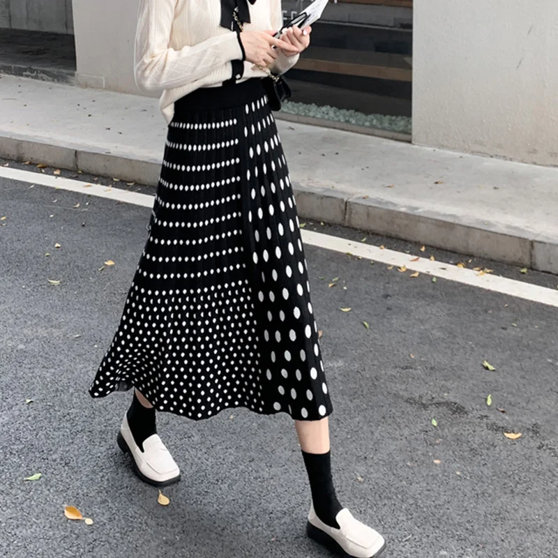 Womens Long Skirts Elastic Waist Pleated Skirts High Waist Elasticity Skirt Women Print Long Skirt Sweet Female Skirts
Womens Long Skirts Elastic Waist Pleated Skirts High Waist Elasticity Skirt Women Print Long Skirt Sweet Female Skirts