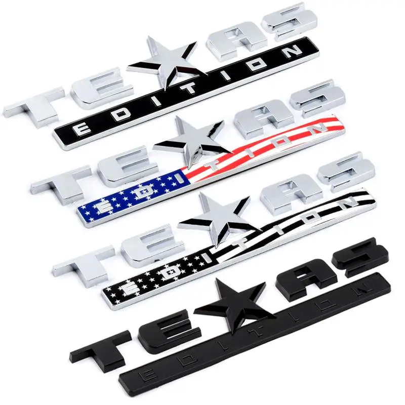 50 шт. ABS Пластик эмблема «Texas Edition» эмблема Embleme эмблема Стикеры логотип значок для транспортного средства
50 шт. ABS Пластик эмблема «Texas Edition» эмблема Embleme эмблема Стикеры логотип значок для транспортного средства