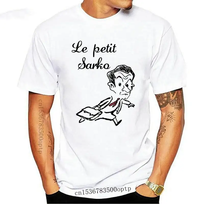 New Men T Shirt The small t-shirt parody Nicolas Sarkozy white tshirts Women T-Shirt
New Men T Shirt The small t-shirt parody Nicolas Sarkozy white tshirts Women T-Shirt