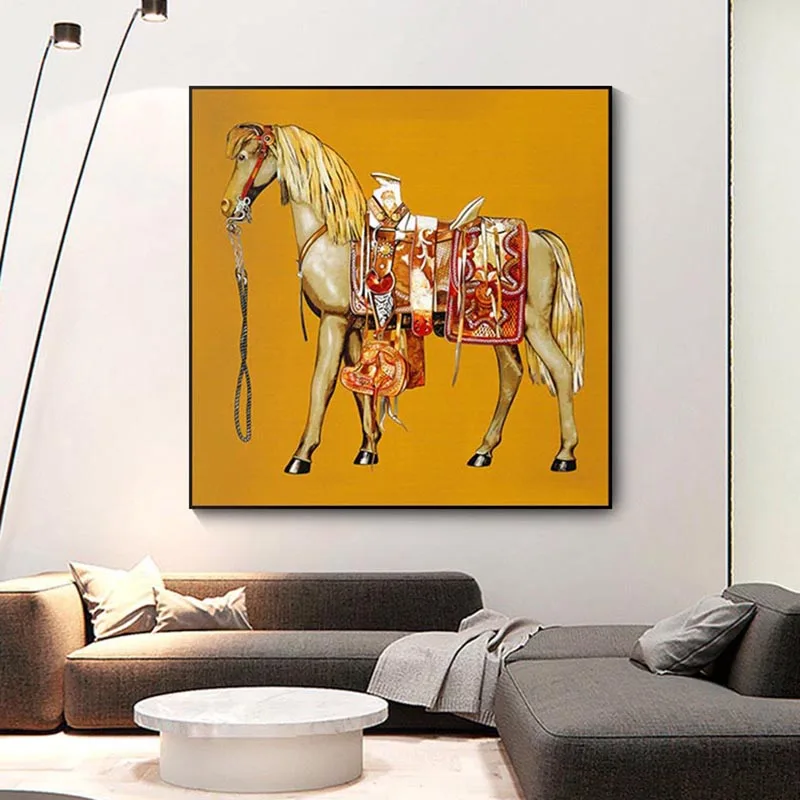 Modern Luxurious Abstract Horse Canvas Paintings on The Wall Art Posters and Prints Animals Pictures for Living Room Decoration
Modern Luxurious Abstract Horse Canvas Paintings on The Wall Art Posters and Prints Animals Pictures for Living Room Decoration