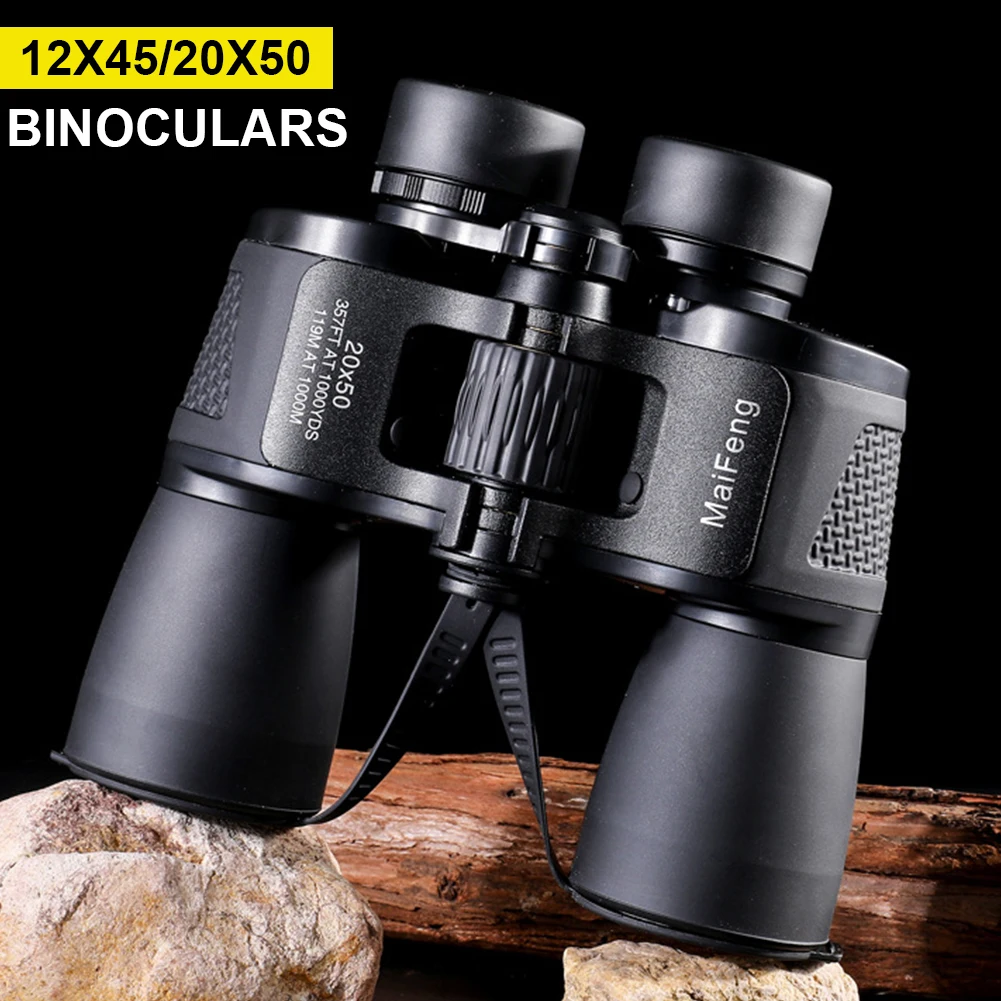 12x45/20x50 HD Binoculars Professional Low Night Vision Binoculars Telescope Waterproof for Outdoor Bird Watching Hunting Hiking
12x45/20x50 HD Binoculars Professional Low Night Vision Binoculars Telescope Waterproof for Outdoor Bird Watching Hunting Hiking