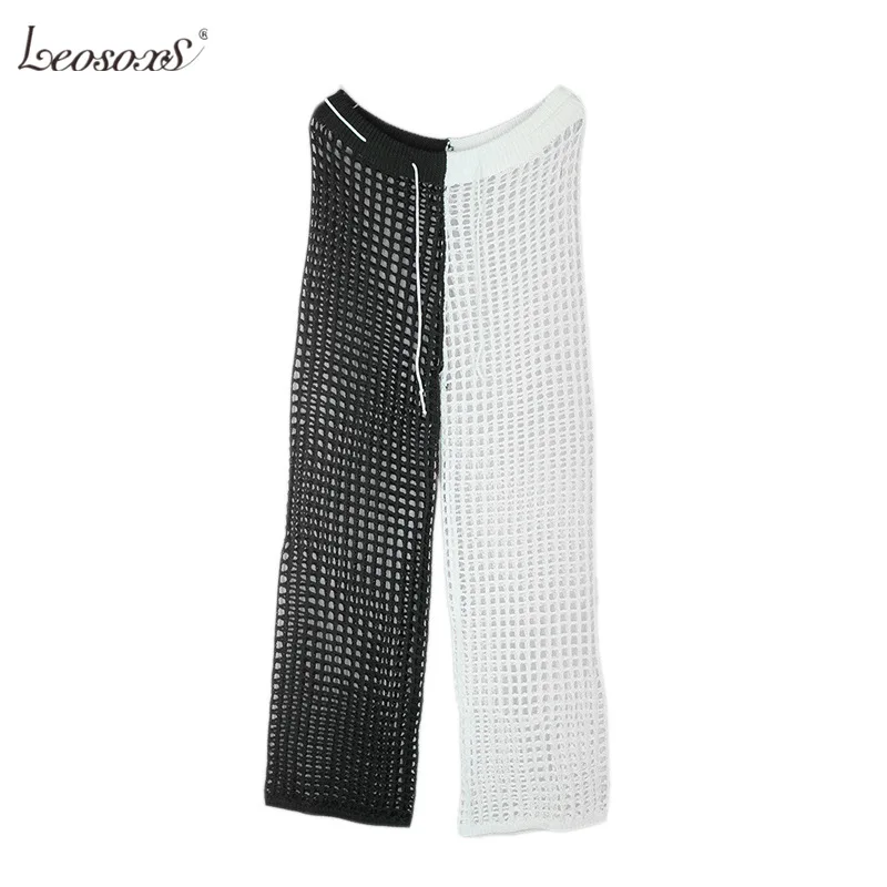 Women Summer Beach Swimwear Knitted Hollow Out Pants See Through Crochet Stright Pant Beach Fishnet Wide Leg Trousers Cover Up
Women Summer Beach Swimwear Knitted Hollow Out Pants See Through Crochet Stright Pant Beach Fishnet Wide Leg Trousers Cover Up