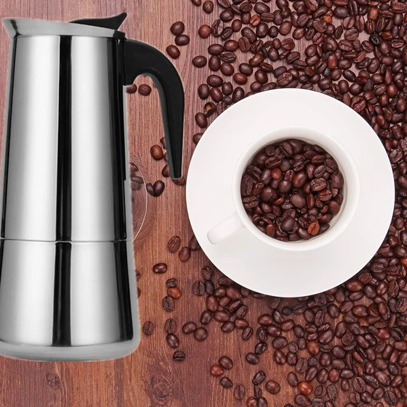 Stainless Steel Coffee Pot Mocha Espresso Latte Percolator Stove Coffee Maker Pot Percolator Drink Tool Cafetiere
Stainless Steel Coffee Pot Mocha Espresso Latte Percolator Stove Coffee Maker Pot Percolator Drink Tool Cafetiere