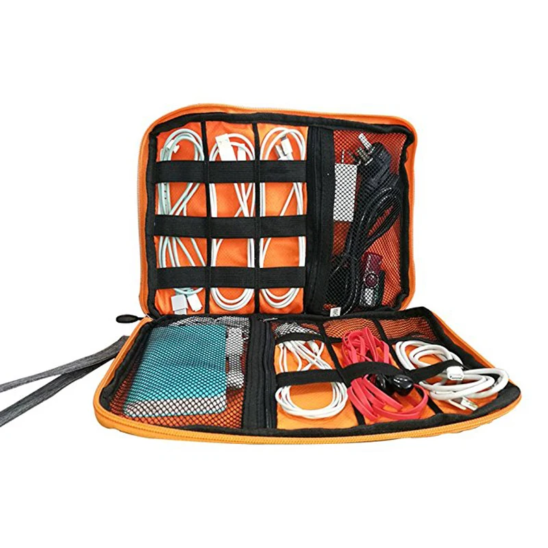 High Grade Nylon 2 Layers Travel Electronic Accessories Organizer Bag,Travel Gadget Carry Bag, Perfect Size Fit for iPad
High Grade Nylon 2 Layers Travel Electronic Accessories Organizer Bag,Travel Gadget Carry Bag, Perfect Size Fit for iPad