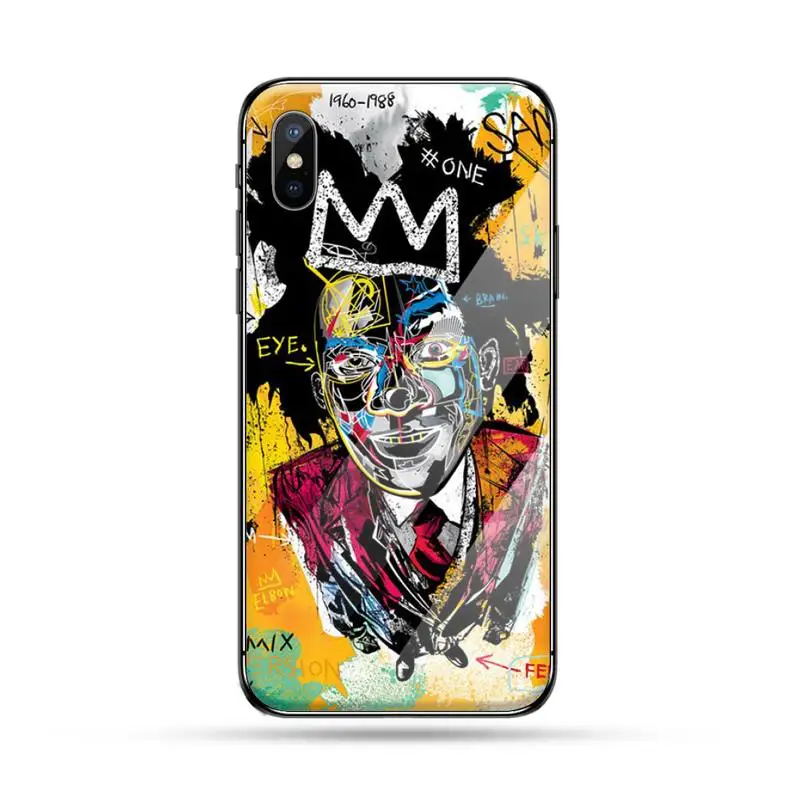 Jean Michel Basquiat Art Graffiti pattern Phone Case Tempered glass For iphone 5C 6 6S 7 8 plus X XS XR 11 PRO MAX
Jean Michel Basquiat Art Graffiti pattern Phone Case Tempered glass For iphone 5C 6 6S 7 8 plus X XS XR 11 PRO MAX
