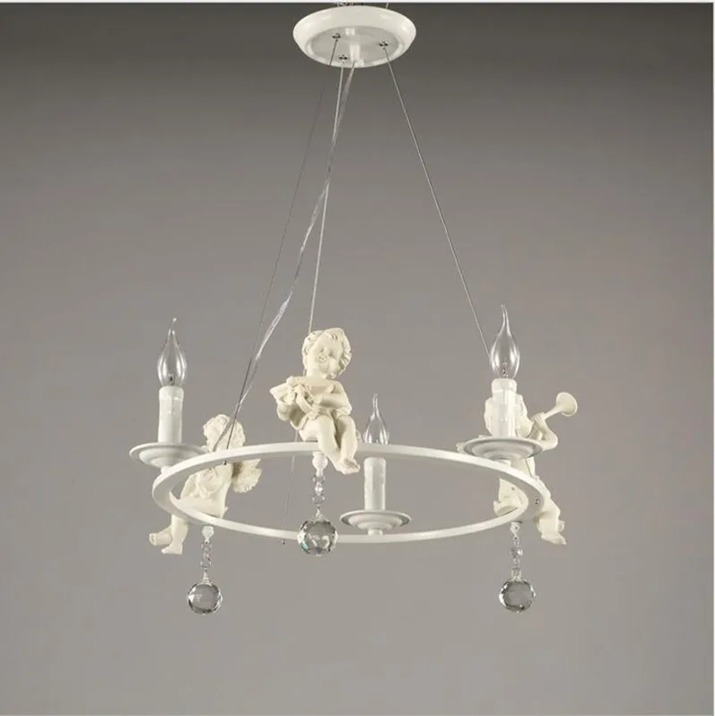 Modern resin Angel chandelier lighting led lamps living room dining room crystal chandelier E14 led lustre light chandeliers Z20
Modern resin Angel chandelier lighting led lamps living room dining room crystal chandelier E14 led lustre light chandeliers Z20