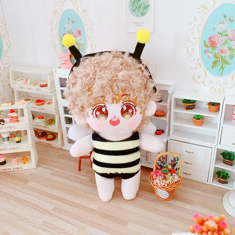20cm honeybee PP cotton Replaceable clothes Doll Winter sweater Sean Xiao Clothes Children's Christmas gifts
20cm honeybee PP cotton Replaceable clothes Doll Winter sweater Sean Xiao Clothes Children's Christmas gifts