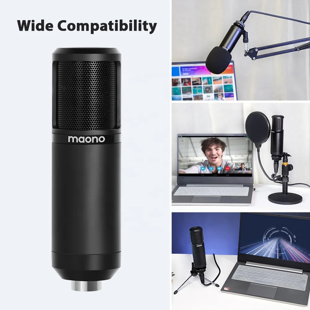 Профессиональный микрофон MAONO bm800 для записи, конденсаторный микрофон с XLR кабелем
Профессиональный микрофон MAONO bm800 для записи, конденсаторный микрофон с XLR кабелем