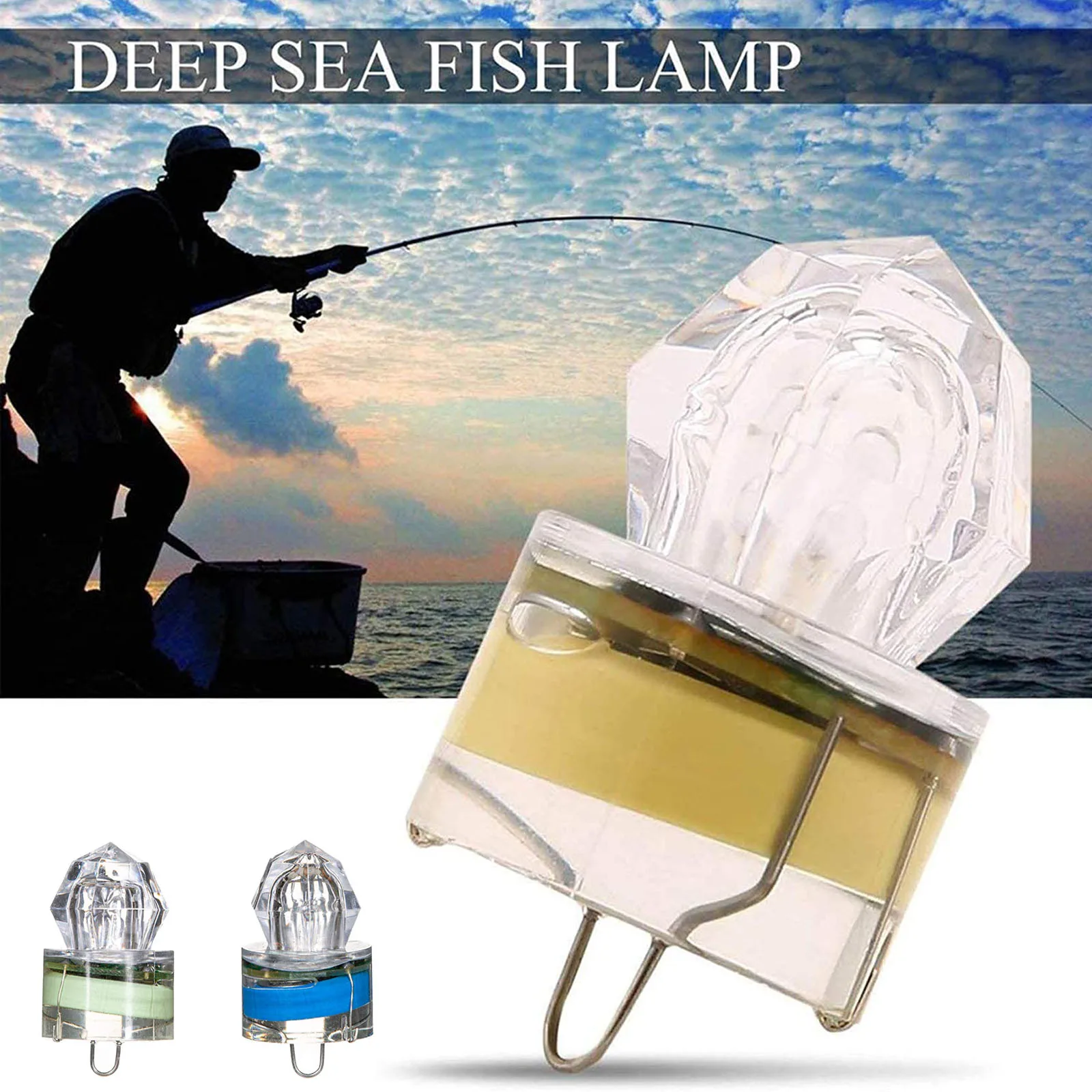 20X Mini ABS LED Waterproof Fishing Bait Light Squid Fishing Lures Bait Deep Drop Underwater Fish Lure Lamp Lights
20X Mini ABS LED Waterproof Fishing Bait Light Squid Fishing Lures Bait Deep Drop Underwater Fish Lure Lamp Lights