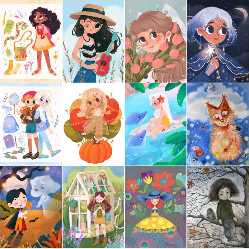 5D Diamond Painting Cartoon Girl Portrait Home Decoration Cartoon Handmade Full Diamond Embroidery Cross Stitch Diamond Mosaic.
5D Diamond Painting Cartoon Girl Portrait Home Decoration Cartoon Handmade Full Diamond Embroidery Cross Stitch Diamond Mosaic.