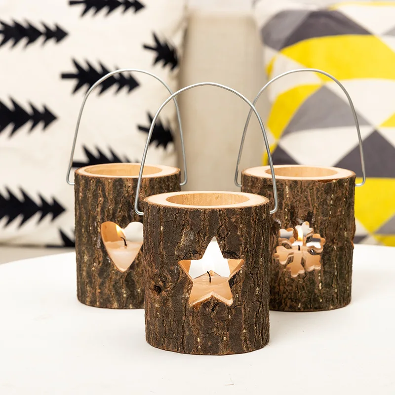 Tealight Cup Candle Holder Retro Wooden Cylinder Lantern Hanging Candle Holder Christmas Porte Bougie House Decoration DL60ZT
Tealight Cup Candle Holder Retro Wooden Cylinder Lantern Hanging Candle Holder Christmas Porte Bougie House Decoration DL60ZT