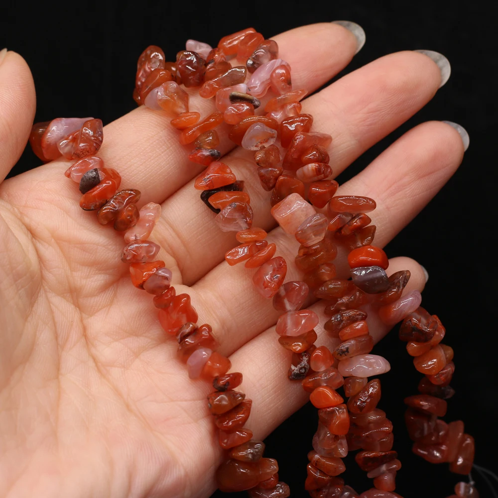 5-8mm Natural Red Agate Stone Beaded Irregular Gravel Beads for Jewelry Making DIY Necklace Bracelet Accessries Length 40cm
5-8mm Natural Red Agate Stone Beaded Irregular Gravel Beads for Jewelry Making DIY Necklace Bracelet Accessries Length 40cm