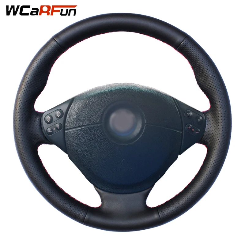 WCaRFun Black Artificial Leather Car Steering Wheel Cover for BMW E39 540i 5 Series 1999-2003 E46 3 Series 1999-2005 E53 X5 E36
WCaRFun Black Artificial Leather Car Steering Wheel Cover for BMW E39 540i 5 Series 1999-2003 E46 3 Series 1999-2005 E53 X5 E36