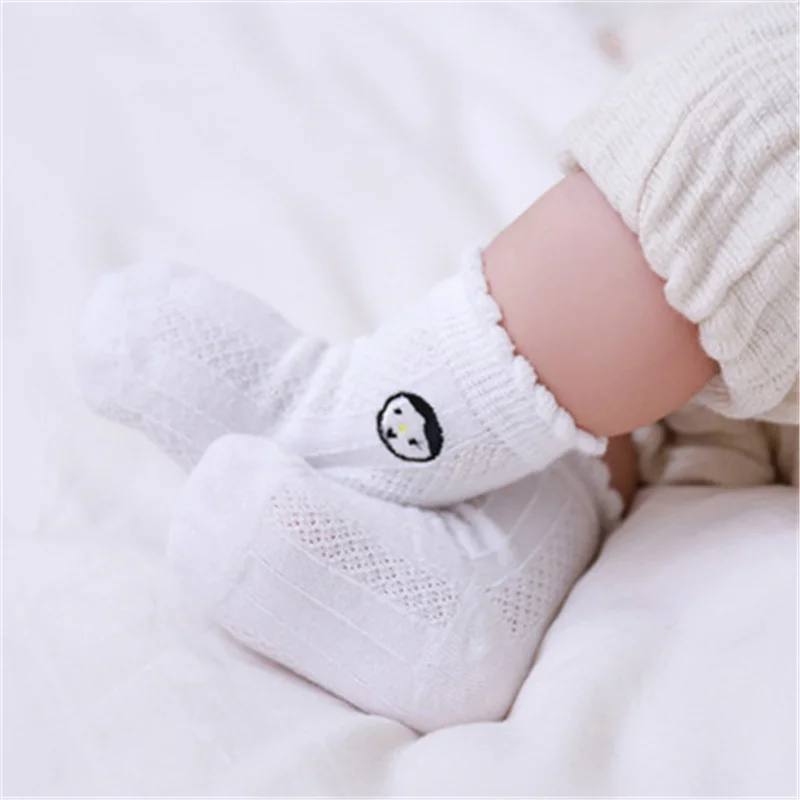 3Pairs/Lot Spring And Summer Mesh Breathable Baby Socks For Girl Cartoon Embroidery Baby Boy Tube Socks Loose Lace For Newborns
3Pairs/Lot Spring And Summer Mesh Breathable Baby Socks For Girl Cartoon Embroidery Baby Boy Tube Socks Loose Lace For Newborns