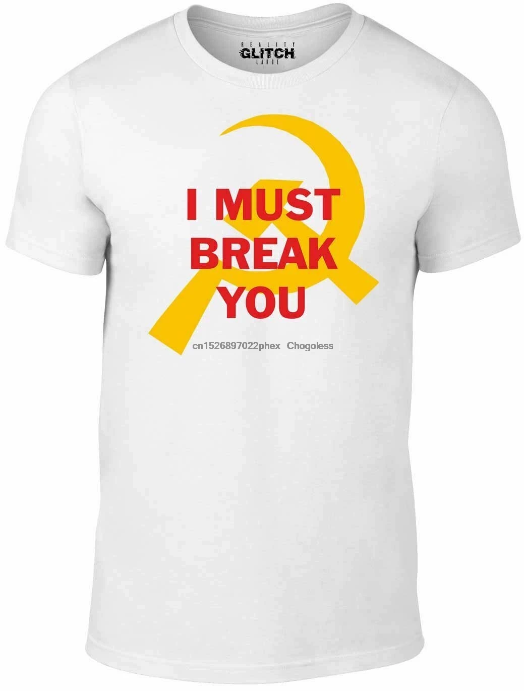 Мужская футболка I Must Break You-Рокки бокс Иван Драго подарок для русского фильма