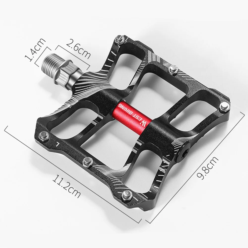 West Biking 1Pair Cycling MTB Road Folding Bike Pedals 2 Bearing Aluminum Flat Platform Pedal Quick Release Bicycle Accessories
West Biking 1Pair Cycling MTB Road Folding Bike Pedals 2 Bearing Aluminum Flat Platform Pedal Quick Release Bicycle Accessories