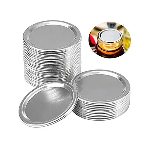 12PCS 70/86mm Mason Jar Lids with Discs Wide Mouth Canning Mug Glass Lid Stainless Steel Top Covers Rust Resistant Screw Rings
12PCS 70/86mm Mason Jar Lids with Discs Wide Mouth Canning Mug Glass Lid Stainless Steel Top Covers Rust Resistant Screw Rings