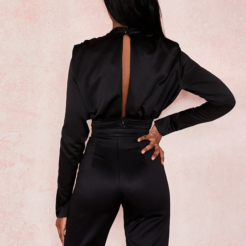 Bqueen New Arrival Women's Long Sleeve Jumpsuit Sexy Stand Neck Casual Women Bodysuits High Quality Bodysuit 2020
Bqueen New Arrival Women's Long Sleeve Jumpsuit Sexy Stand Neck Casual Women Bodysuits High Quality Bodysuit 2020