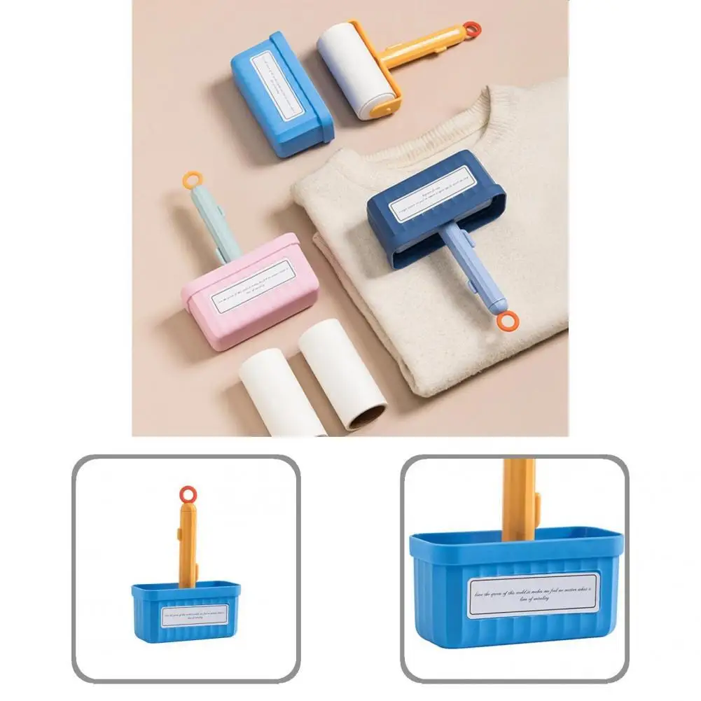 Useful Lint Brush with Dust-proof Cover Hanging Hole Environmentally Friendly Carpets Cleaning Lint Remover
Useful Lint Brush with Dust-proof Cover Hanging Hole Environmentally Friendly Carpets Cleaning Lint Remover