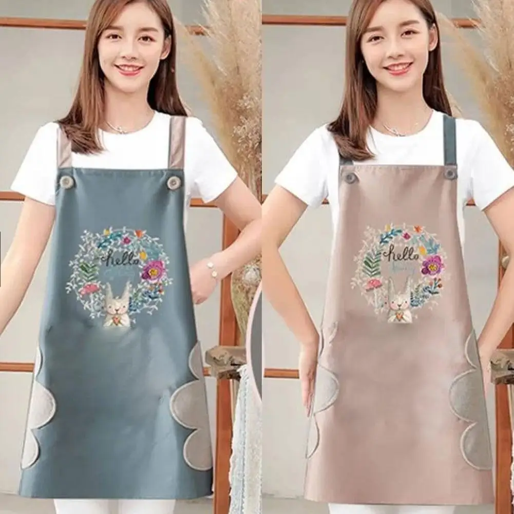 Women's Kitchen Apron Men's Household Kitchen Apron Wipeable Waterproof And Oil-proof Table Vegetable Female Baking Accessories
Women's Kitchen Apron Men's Household Kitchen Apron Wipeable Waterproof And Oil-proof Table Vegetable Female Baking Accessories