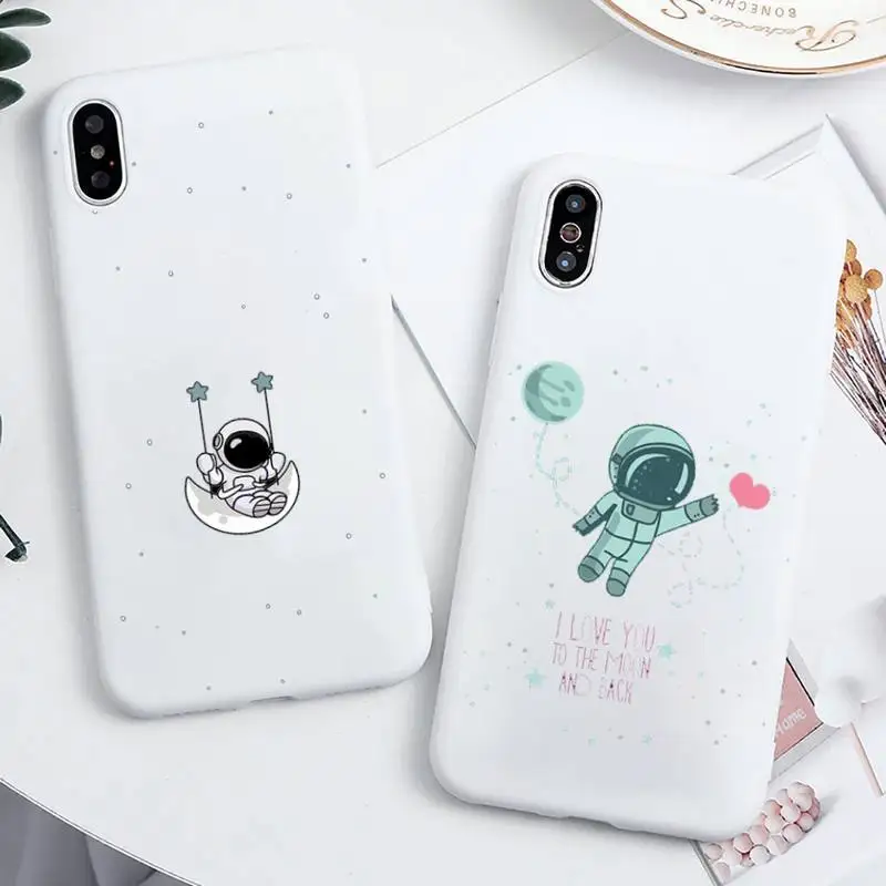 astronaut space earth cartoon moon Phone Case Candy Color for iPhone 6 6S 7 8 11 12 XS X SE 2020 XR mini pro Plus MAX funda
astronaut space earth cartoon moon Phone Case Candy Color for iPhone 6 6S 7 8 11 12 XS X SE 2020 XR mini pro Plus MAX funda