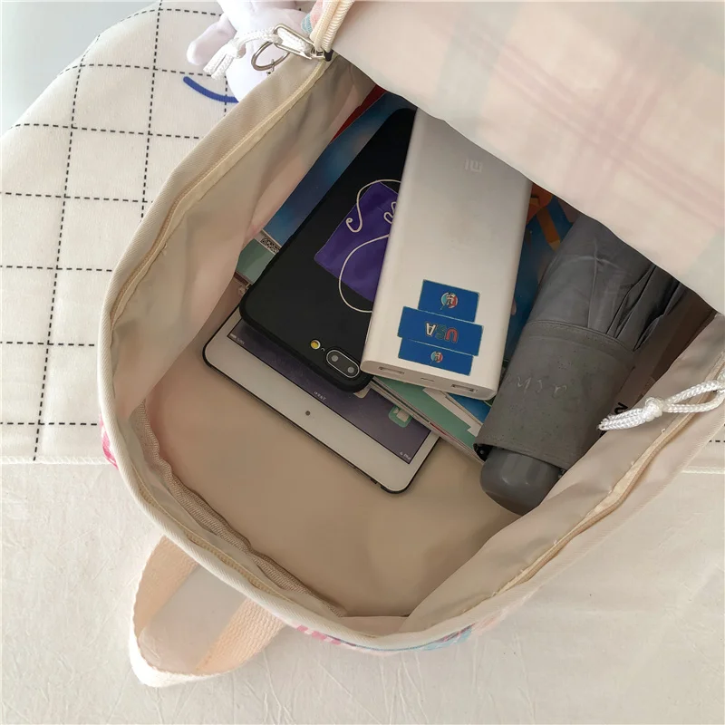 DIFA Girl's Plaid Backpack Portable Cotton and Linen Lady's Schoolbag Women Daily Backpacks Teen Girl Travel Bag Book Mochilas
DIFA Girl's Plaid Backpack Portable Cotton and Linen Lady's Schoolbag Women Daily Backpacks Teen Girl Travel Bag Book Mochilas