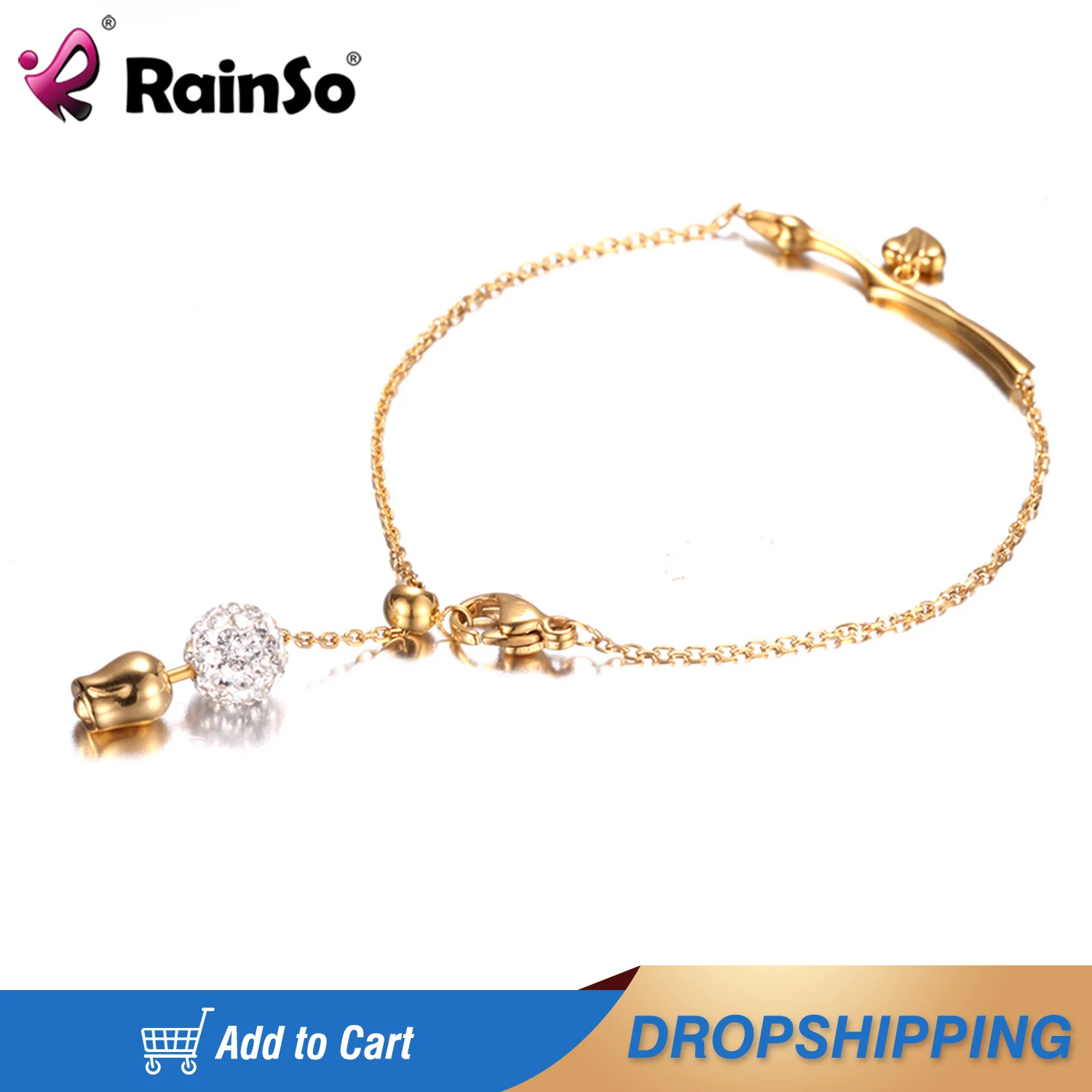RainSo Trendy Bracelets Bangles for Women Luxury Adjustable Stainless Steel Bracelet for Charm Design Fashion Jewelry 2021
RainSo Trendy Bracelets Bangles for Women Luxury Adjustable Stainless Steel Bracelet for Charm Design Fashion Jewelry 2021