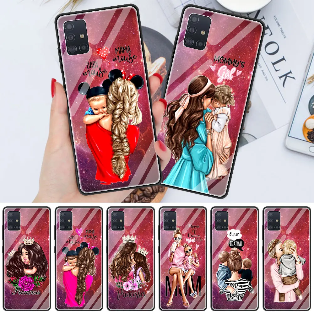 Brown Hair Baby Mom Girl Phone Case for Samsung Galaxy A21S A21EU A50 A51 A10 A70 A71 A41 M31 M51 Tempered Glass Soft Edge Shell
Brown Hair Baby Mom Girl Phone Case for Samsung Galaxy A21S A21EU A50 A51 A10 A70 A71 A41 M31 M51 Tempered Glass Soft Edge Shell