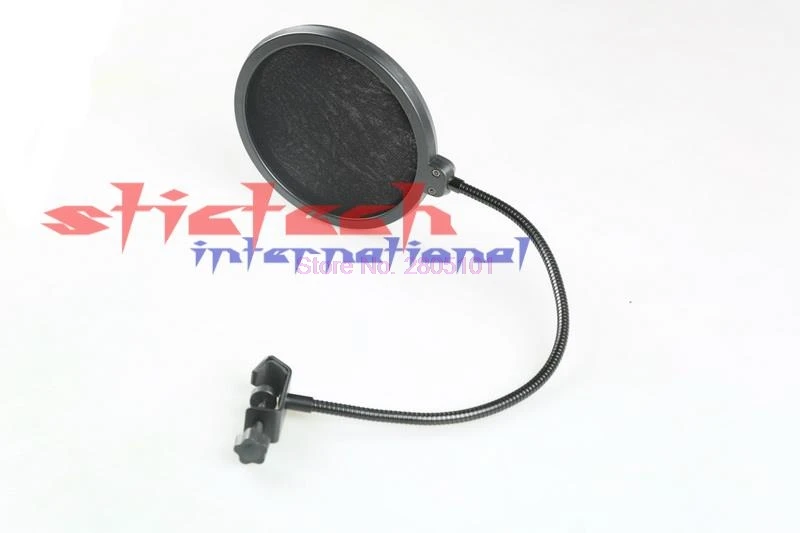 by dhl or ems 100 pcs New Microphone Filter Double Mesh Screen Windscreen Studio Equipment With Flexible Gooseneck Holder
by dhl or ems 100 pcs New Microphone Filter Double Mesh Screen Windscreen Studio Equipment With Flexible Gooseneck Holder