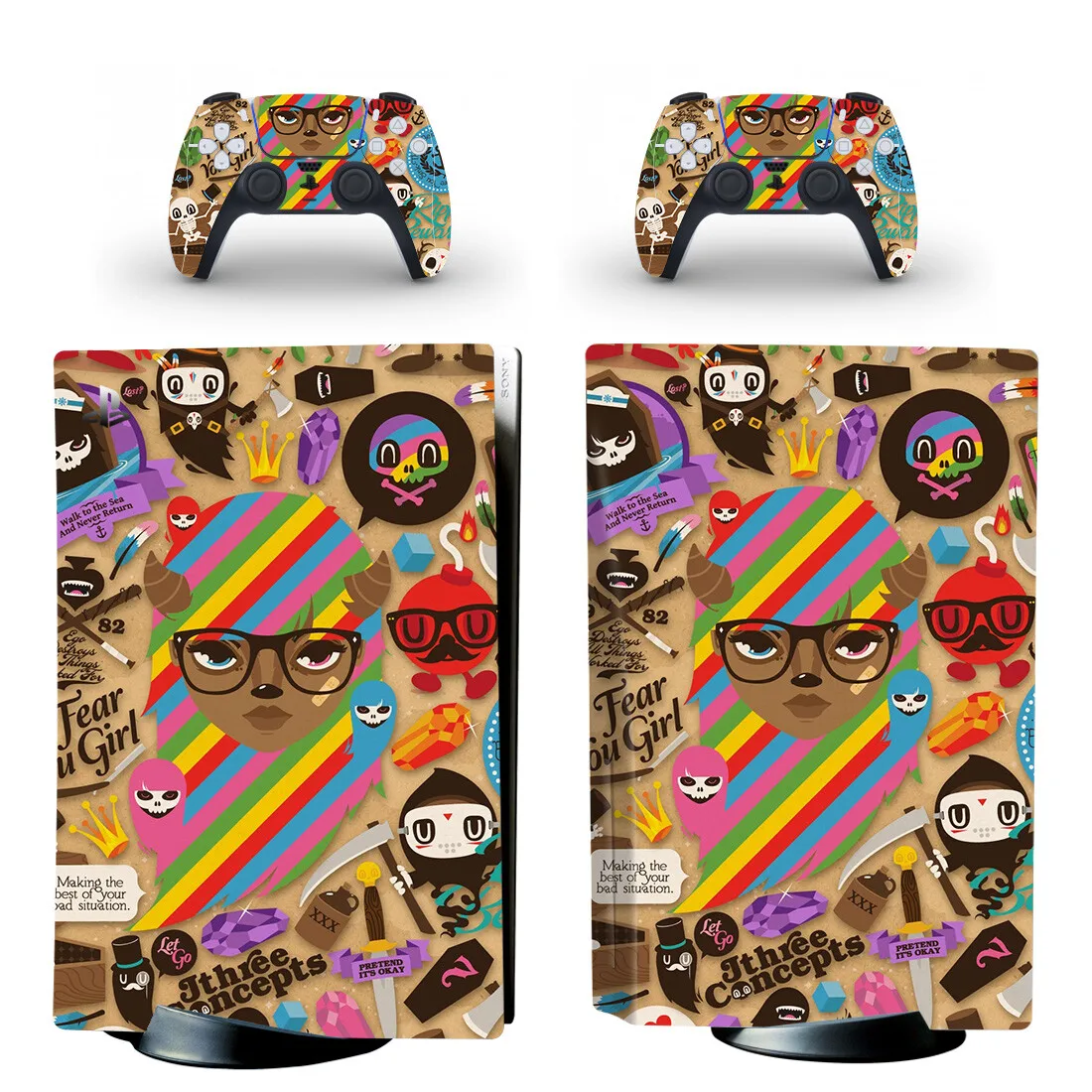 Custom Design PS5 Standard Disc Skin Sticker Decal Cover for PlayStation 5 Console and Controllers PS5 Disk Skin Vinyl
Custom Design PS5 Standard Disc Skin Sticker Decal Cover for PlayStation 5 Console and Controllers PS5 Disk Skin Vinyl