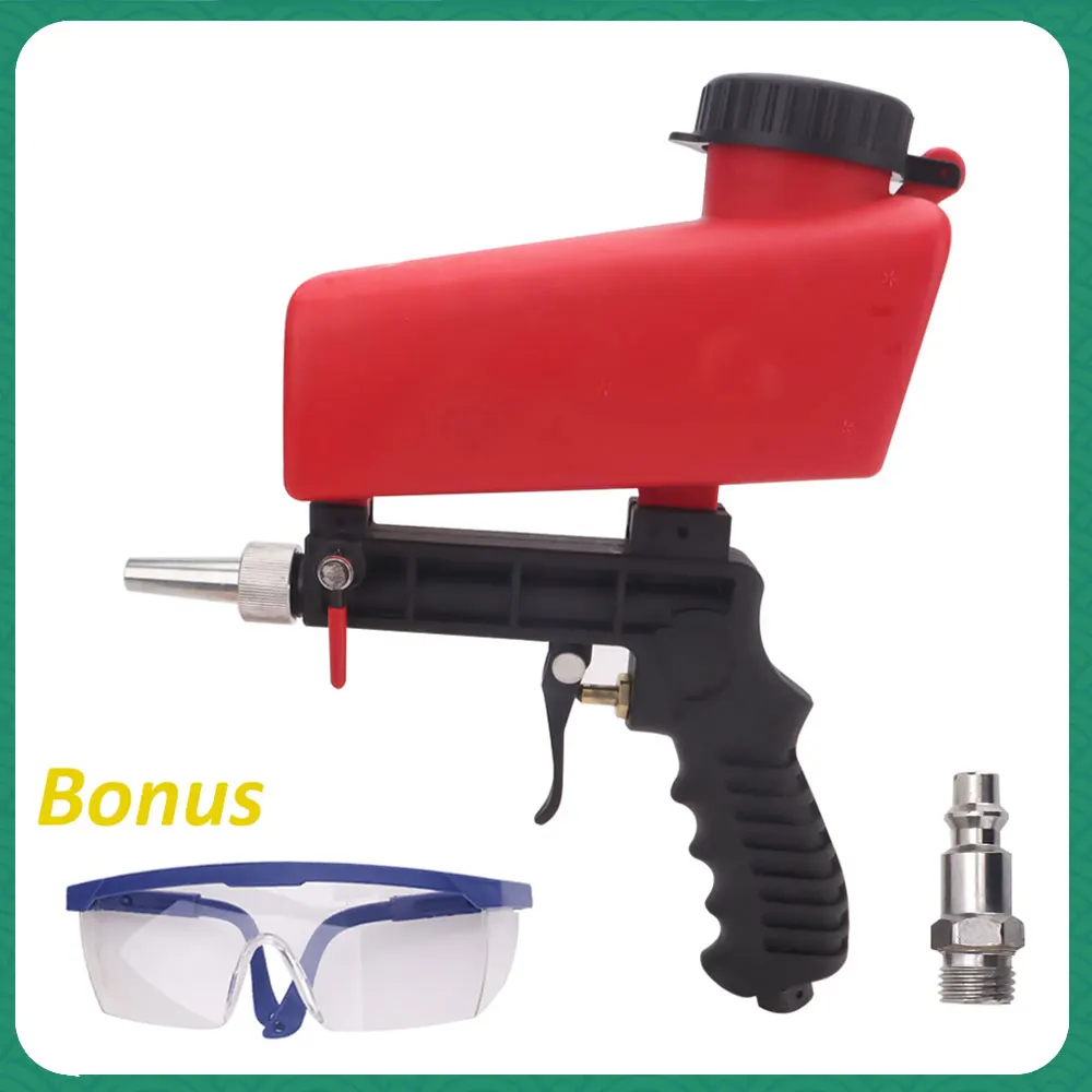Sand Blaster Gun Kit Portable Gravity Anti-Rust Sandblasting Gun Handheld Pneumatic Anti-Rust Air Sandblaster Gun
Sand Blaster Gun Kit Portable Gravity Anti-Rust Sandblasting Gun Handheld Pneumatic Anti-Rust Air Sandblaster Gun