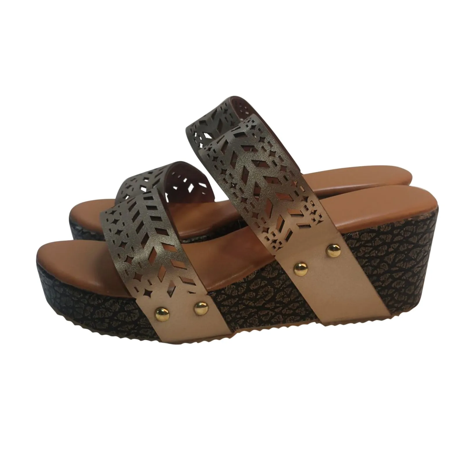 Women's Summer Slip-on Wedges Hollow Out Beach Open Toe Breathable Sandals Shoes Thick-soled heightened casual sandals sandalias
Women's Summer Slip-on Wedges Hollow Out Beach Open Toe Breathable Sandals Shoes Thick-soled heightened casual sandals sandalias