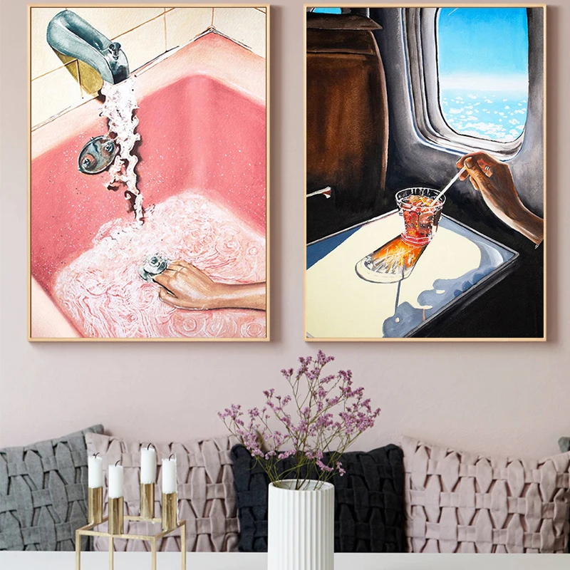 Abstract Retro Mid Century Mad Men Glass In Airplane Canvas Painting Posters and Prints Wall Art Pictures for Living Room
Abstract Retro Mid Century Mad Men Glass In Airplane Canvas Painting Posters and Prints Wall Art Pictures for Living Room