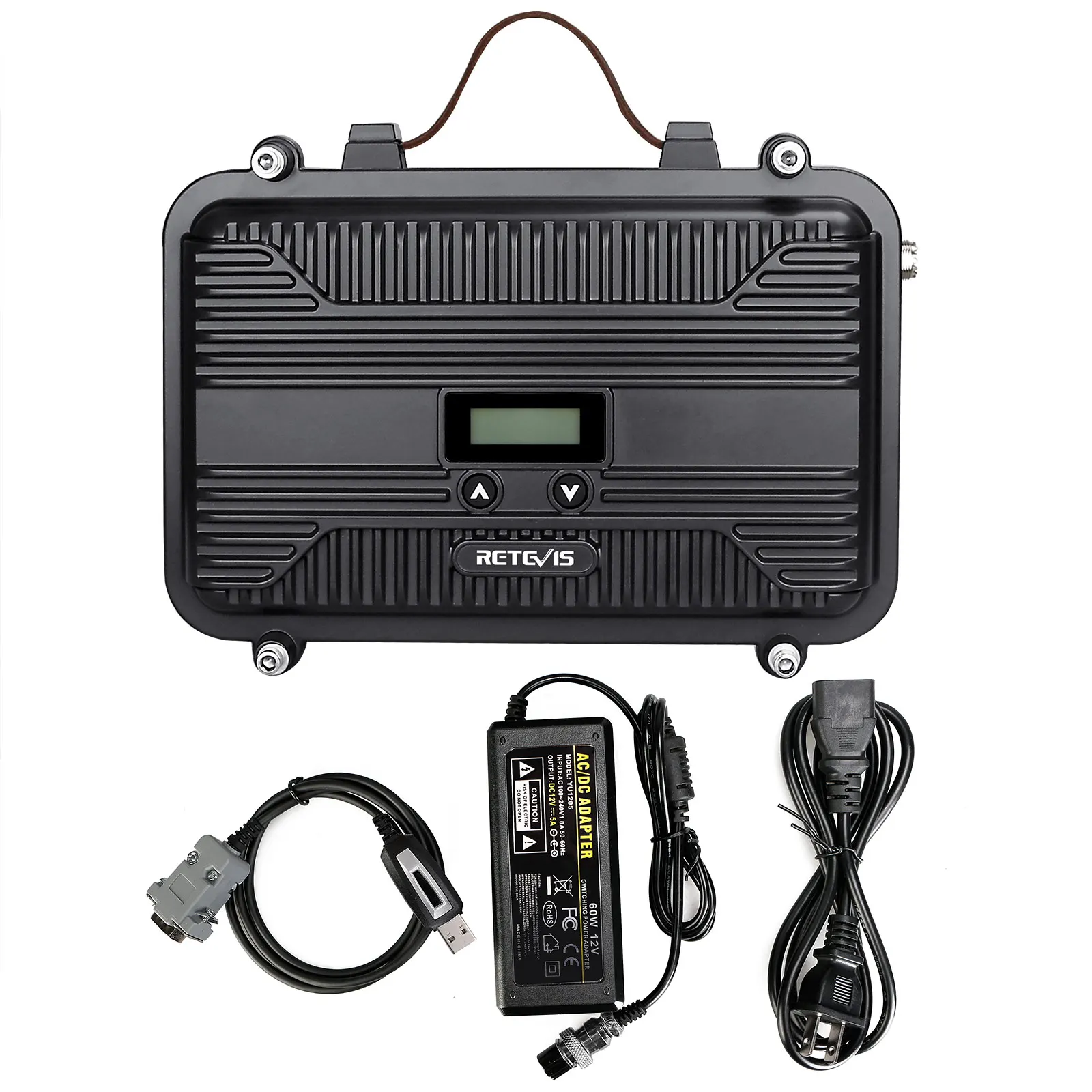 Retevis RT97P mini DMR repeater Base Station Repeater Long Range High Power Full Duplex LCD Dust-Proof Solid Mini Compact
Retevis RT97P mini DMR repeater Base Station Repeater Long Range High Power Full Duplex LCD Dust-Proof Solid Mini Compact