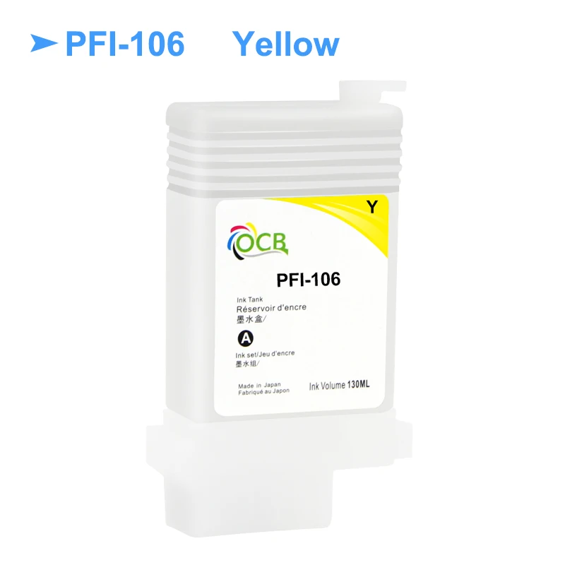 PFI-106 PFI106 PFI 106 Refillable Ink Cartridge Without Chips For Canon iPF6400 iPF6400S iPF6410 iPF6410S iPF6450 iPF6460 130ML
PFI-106 PFI106 PFI 106 Refillable Ink Cartridge Without Chips For Canon iPF6400 iPF6400S iPF6410 iPF6410S iPF6450 iPF6460 130ML