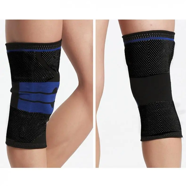 1PCS Weaving Silicone Knee Pads Supports Brace Volleyball Basketball Patella Protectors Sports Safety Kneepads Knee Pad
1PCS Weaving Silicone Knee Pads Supports Brace Volleyball Basketball Patella Protectors Sports Safety Kneepads Knee Pad